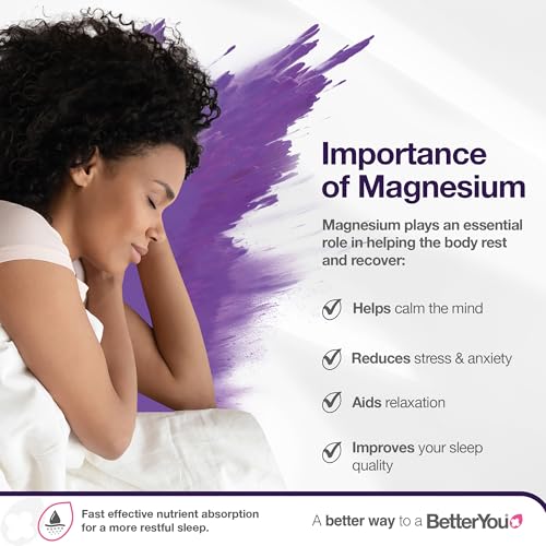 Spray magnésium sommeil BetterYou 100ml à haute absorption cutanée