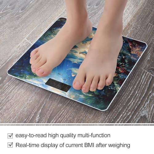 Báscula digital de baño Sea Animals Stingrays 400lb miniatura 5