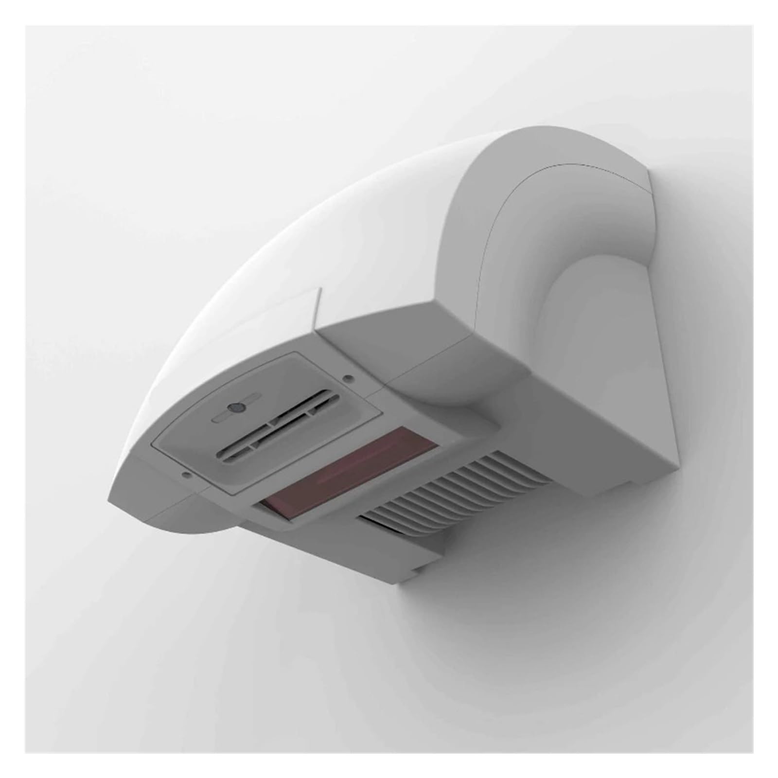 Para cocina, baño y aseo Secador de manos automático, inducción inteligente, Sensor de alta velocidad, baja potencia, máquina de secado de manos for pared, inodoro comercial for el hogar(Hot and Cold