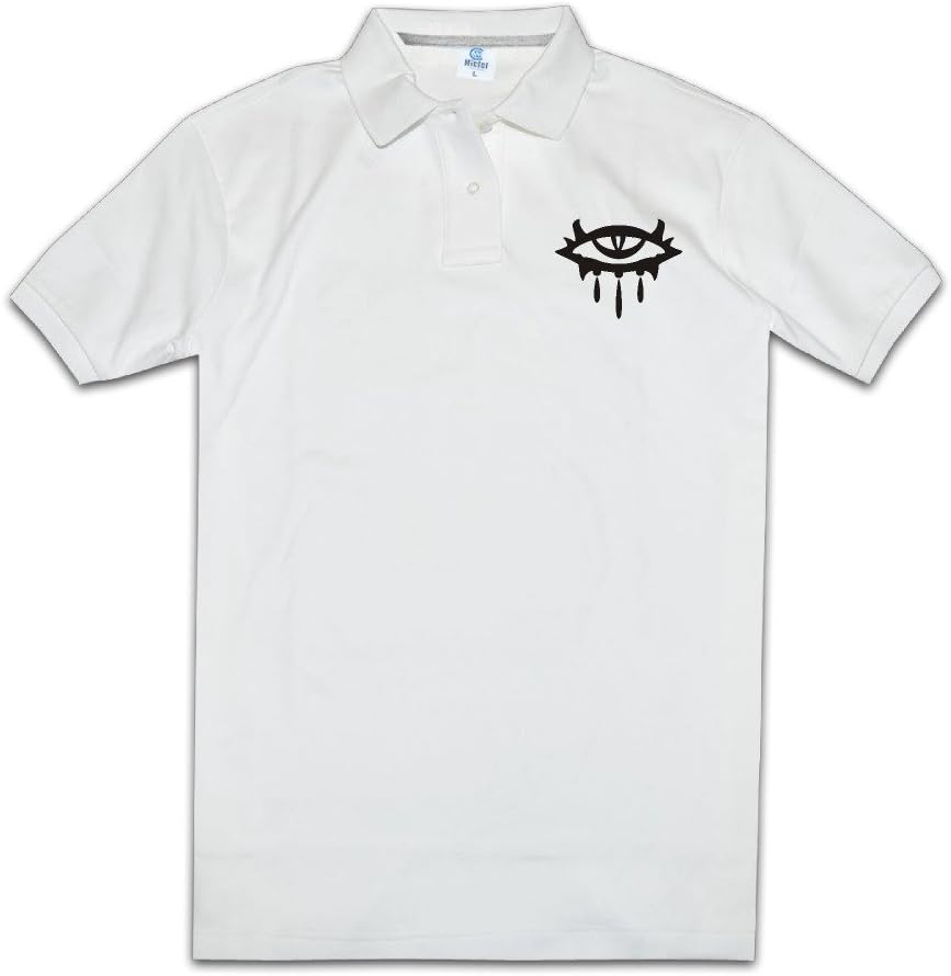 Neverwinter Nights Role Playing Video Game Men's White Polo Shirts Novelty T Shirts