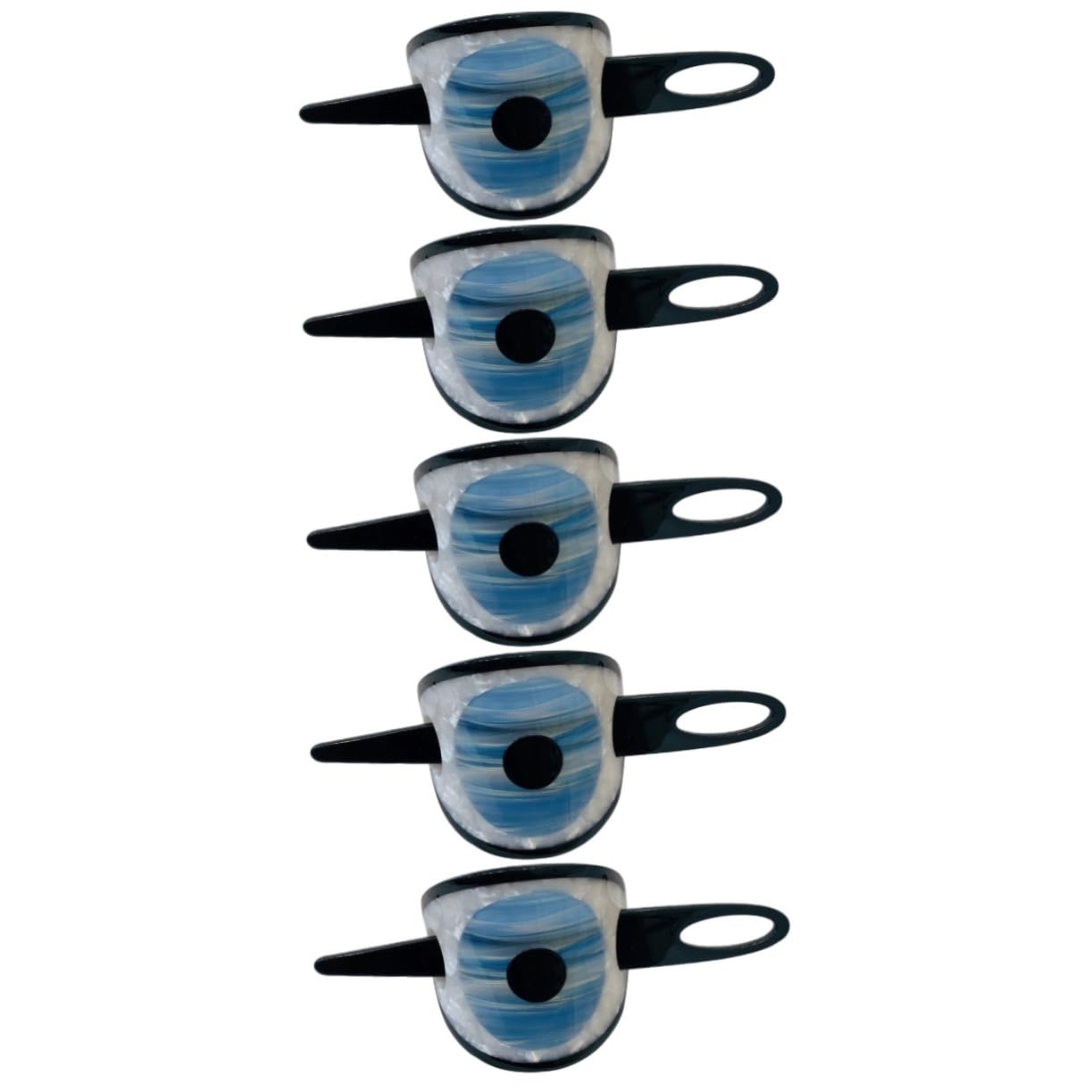 MAGICLULU 5St Haarnadel französische Haarspangen Haare für Haargabel haarschmuck Haarklammer Haarmanschette Haarspangen mit hohem Dutt Modellieren Brötchen Kamm Pferdeschwanz Acetatfolie