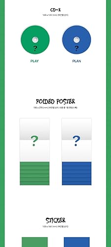 Miniatura 4 de VERIVERY Liminality - EP.DREAM 7th Mini Album PLAN Version 1p Folding Poster On Pack+Photobook+1ea Sticker+1ea Tag Keyring+1p Business Card+2p