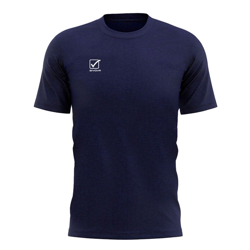 Givova Unisex Bleu T-Shirt Action