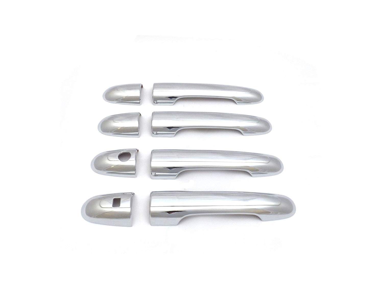 Couvre-poignée acier inoxydable Viano W639 finition chrome luxe avec capteur - 3