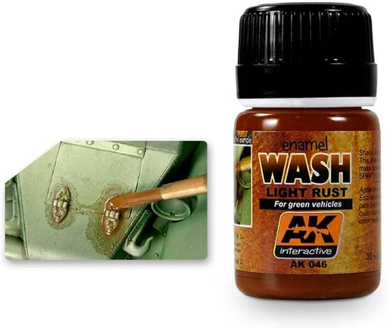 AK Weathering AK046 Light Rust WASH (35ml)