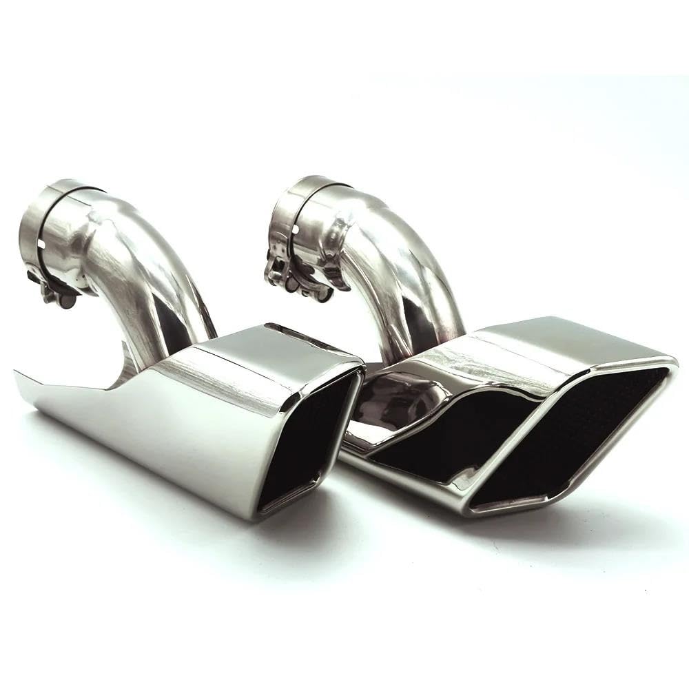 Tubo Scappamento Per L&and R&over Per R&ange R&over Diesel 2005-2012 2 Pz/set Marmitta Di Scarico Auto Marmitta Terminale Terminale Tubo In Acciaio Inox