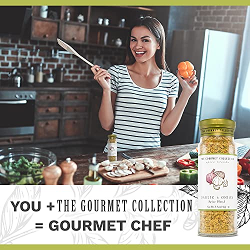 The Gourmet Collection Spices & Seasoning Blends – Best Sellers Collection. The Ultimate Spices Gift Set for the Grill Master or Chef of the Household. Gourmet Made Easy with Seasonings for Cooking.