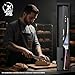 Imagen de Fleximaxx Home ® Cuchillo de Pan Profesional 20 cm Cuchillo de Sierra para Pan Crujiente y Baguette Cuchillo de Cocina de Acero Inoxidable con Mango de Madera Ergonómico Cuchillos cocina Profesional