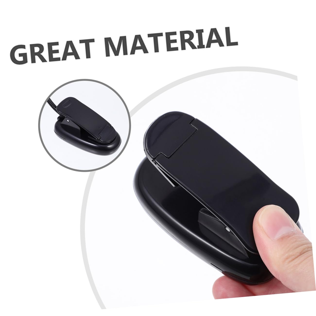 VINTORKY Clip Stand Light Touch Control Eye-Care Led Reading Lamp Rechargeable Desk Lamp