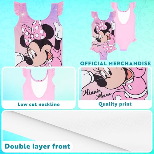 Image of Get Trend Swimsuit Girls Toddlers One Piece Bathing Suit Stretchy Swimwear Beach Pool