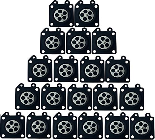 New（ Pack of 20 ） Carburettor Metering Diaphragm for Walbro 95-526 95-526-9 95-526-9-8 Series