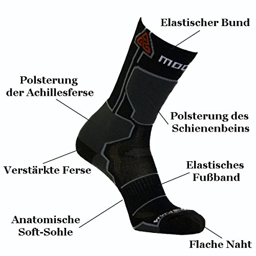 Fahrradsocken Moose Nordkapp aus Merinowolle für den Winter
