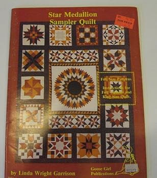 Unknown Binding Star medallion sampler quilt Book