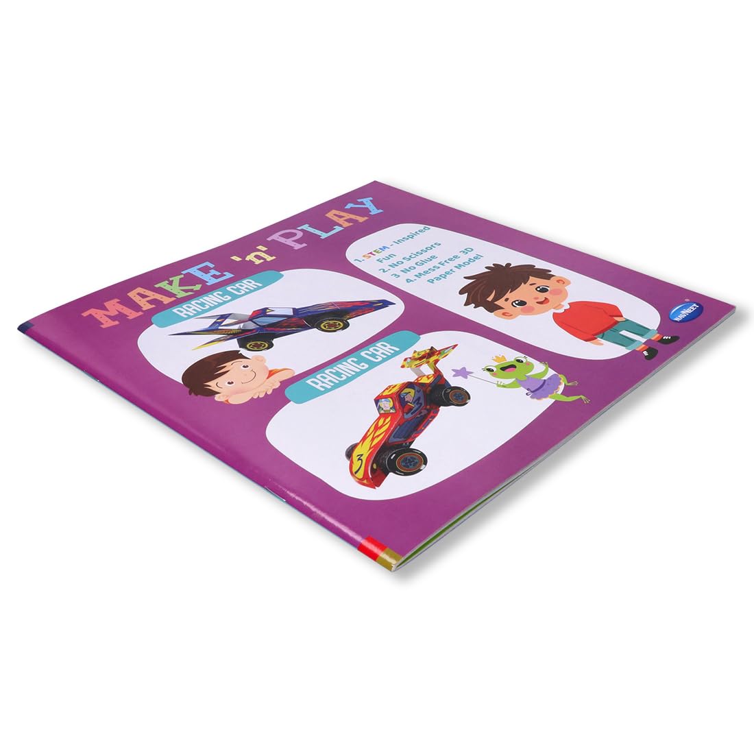 Navneet Make 'N' Play-Racing Cars 3