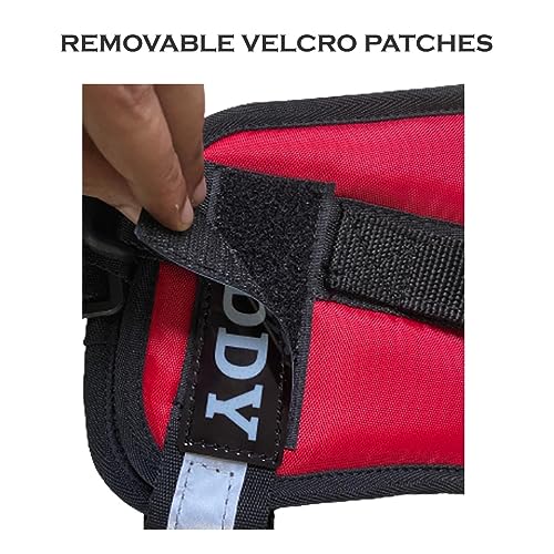 Image of Blue Dog Vest Harness with Leash - No Pull, Reflective & Adjustable