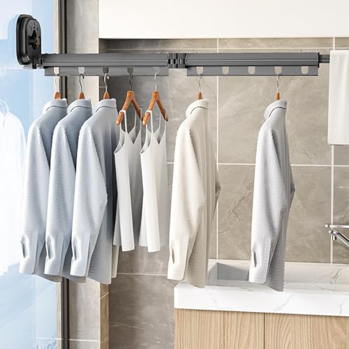 Haofy Wall Mounted Clothes Drying Rack - Image 4