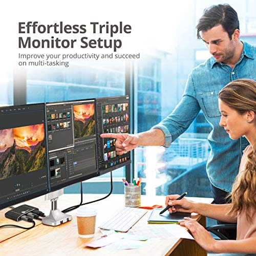 Siig Displayport 1.4 To Displayport Mst Hub Video Splitter 4K60Hz - Displayport Splitter 1 In 3 Out, Dp Multiple Monitor Adapter Not For Macos(Ce-Dp0P11-S1) #TOP7
