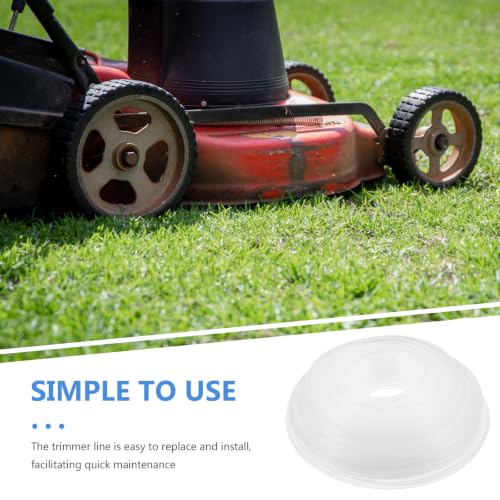 CLISPEED hilo de nylon blanco para desmalezadora y reemplazo de cortadora de césped miniatura 7
