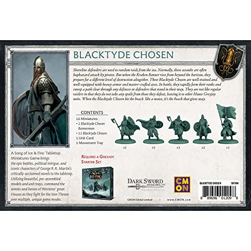 CMON A Song of Ice and Fire Tabletop Miniatures Ironborn Reavers Unit Box, Various, 15.24 cm x 22.86 cm x 6.35 cm - Image 3