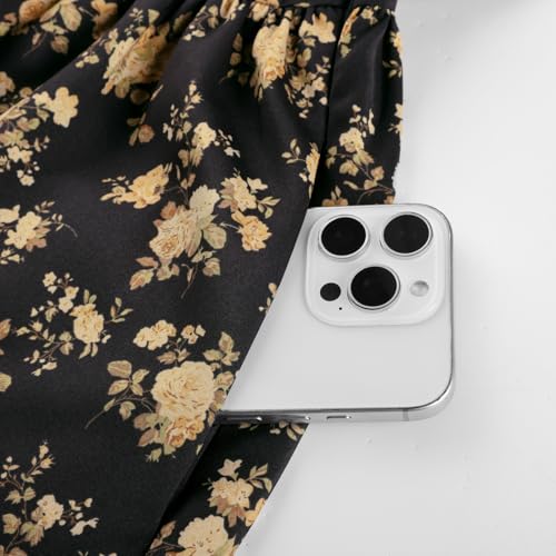 Image of Scarlet Darkness Floral Mini Corset Dress for Women Teen 2026 Summer Spring Flowy A-Line Sundress with Pockets