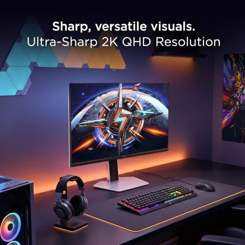 Image of TCL 27 inch P3A Series QD-Mini LED QHD HDR Gaming Monitor (27P3A, 2026 Model) Halo Control System, LD1196 Precise Dimming Series, HDR1200 Brightness, 260Hz Refresh Rate, 1ms, AMD FreeSync Premium