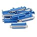 Aexit 10 Pcs Audio & Video Accessories Port DB37 Female IDC Flat Cable Connectors & Adapters Connector Blue
