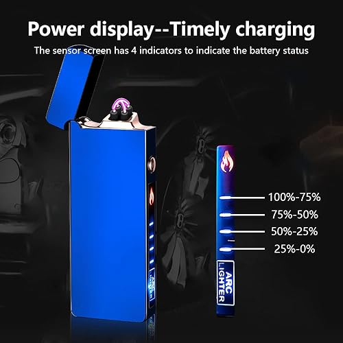 Miniatura 4 de Encendedor de plasma recargable, encendedor eléctrico de arco, encendedores geniales, encendedor de velas, encendedor de camping, encendedor a