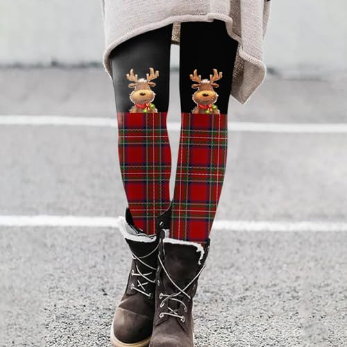 Leggings elásticos de Navidad que evitan transparencias en yoga 3