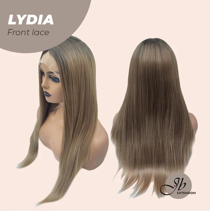 Miniatura 7 de Lace Front Wig LYDIA Dirty Blonde Long Straight Wigs for Women Natural Synthetic Wigs for Daily Use (pelucas de cabello natural)