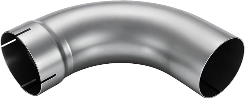 Curva de escapamento 90° ACLUUWP em aço aluminizado 4" – 1 unidade