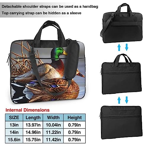 Sacoche pour ordinateur portable 14 inch FOX canard colvert