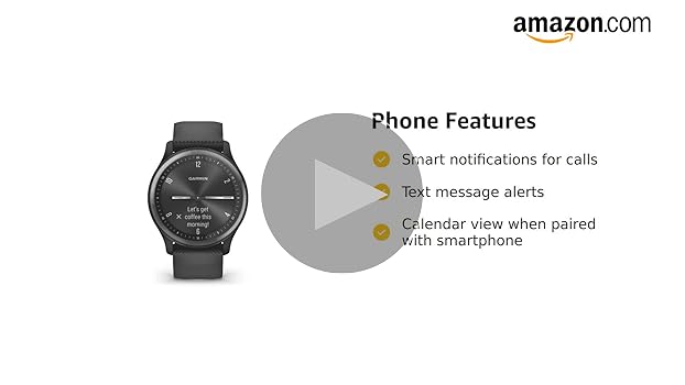 ハ*グ様 GARMIN VIVOMOVE TREND ブラック Garmin vívomove® Trend | Hybrid Smartwatch