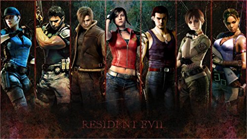 Da Bang Jill Valentine Chris Redfield 20X30 Inch Poster Print