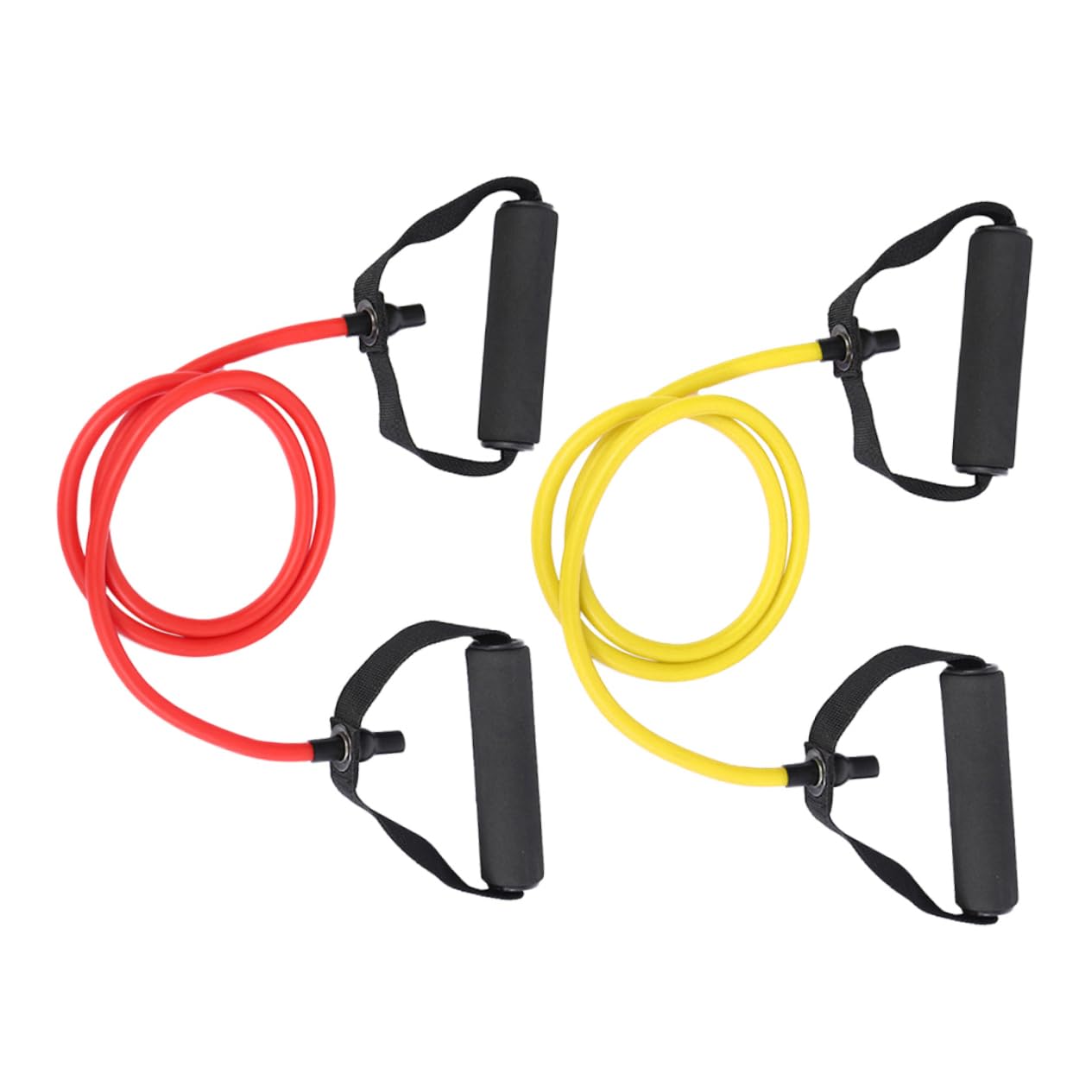2 Pezzi Di Fascia Elastica Con Coulisse Per Modellare I Pedali Della Fascia Fitness