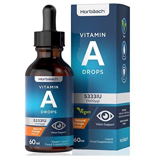 Horbaach Vitamin A 5333 IU Liquid Drops 60ml