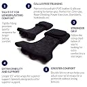 Kobo WTG-18 Black Professional Best Gymnastic Hand Grips/Cross Fitness Gloves for Pull Ups/Gym Gloves for Fitness/Functional Training Hand Protector (Size : Small) gallery image