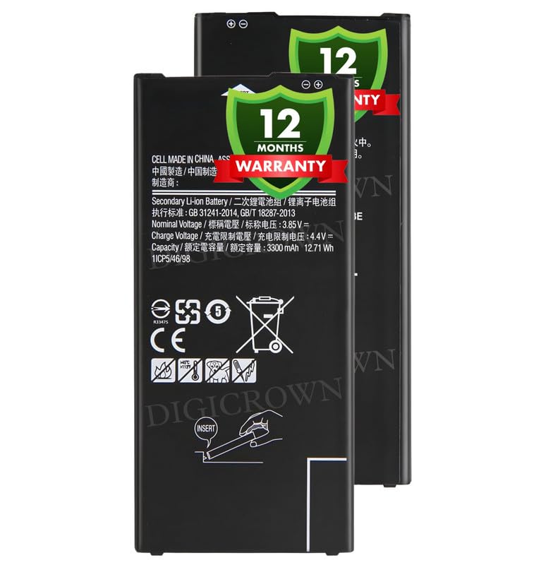 Image of Original EB-BG610ABE Battery Compatible for Samsung Galaxy On Max (SM-G615F) - (3300mAh) - 1 Year Warranty