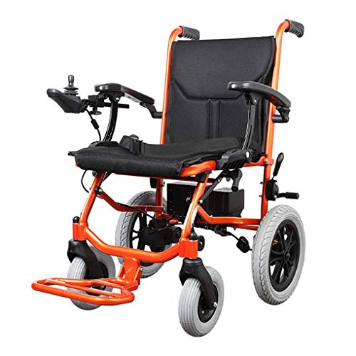 Ayuda para Caminar eléctrica Motores sin escobillas Ligeros de Aluminio Plegables portátiles Unidades de batería de Litio duales Dualcontrol