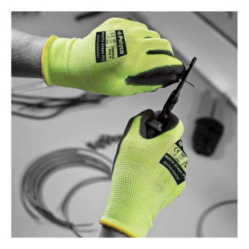 Guantes de seguridad Polyco MGP/09 talla 9 para proyectos de bricolaje y trabajos de precisión