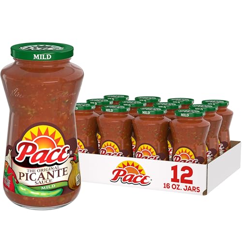Image of Pace Mild Picante Sauce, 16 oz Jar (Pack of 12)