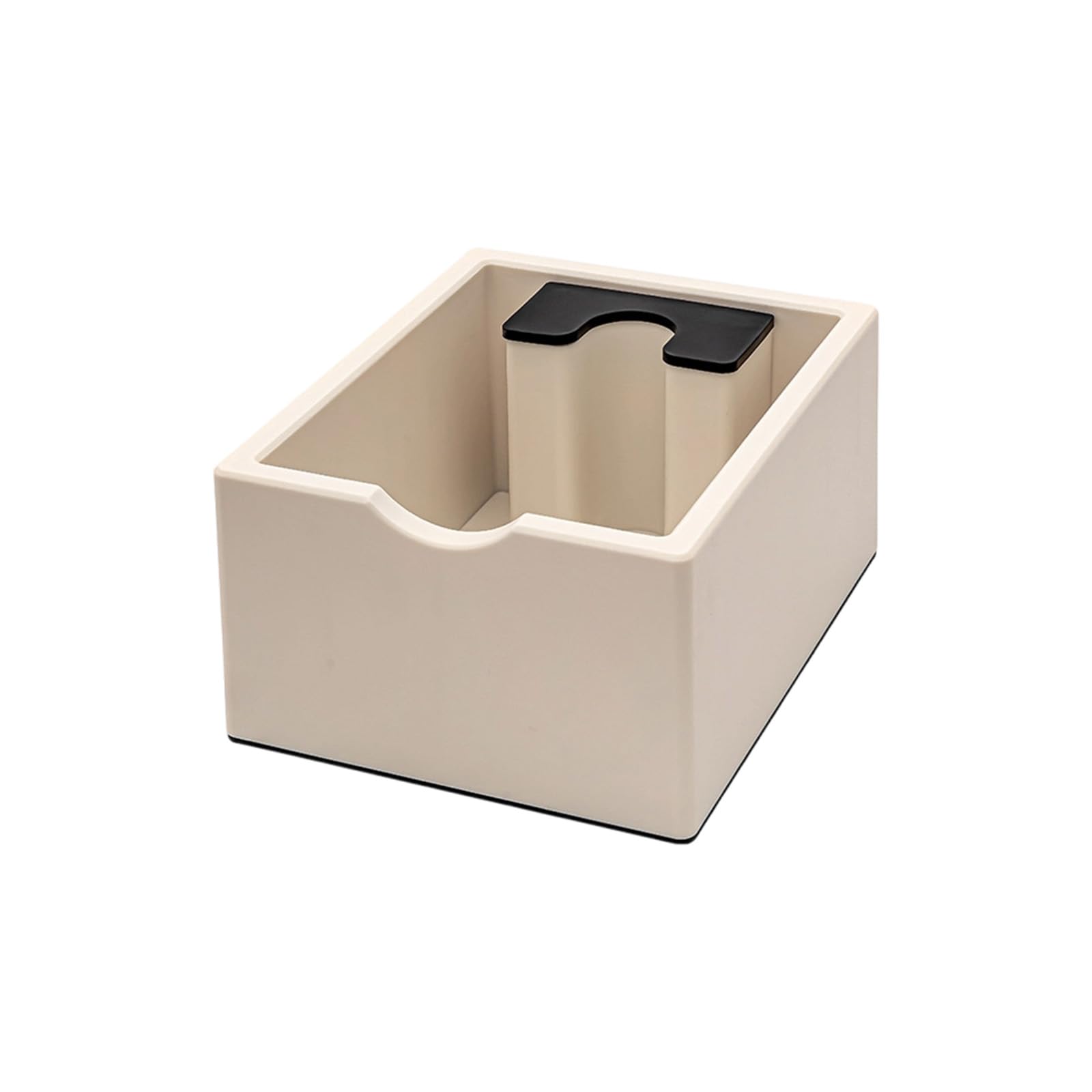Tsophreniq Espresso Knocks Box Coffee Grounds Container Bucket Dump Bin with Shock Absorbent and Antislip Base Baristas Accessories Baristas Tool