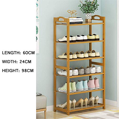 Étagère à chaussures en bois à 10 niveaux extensible et empilable pour placard