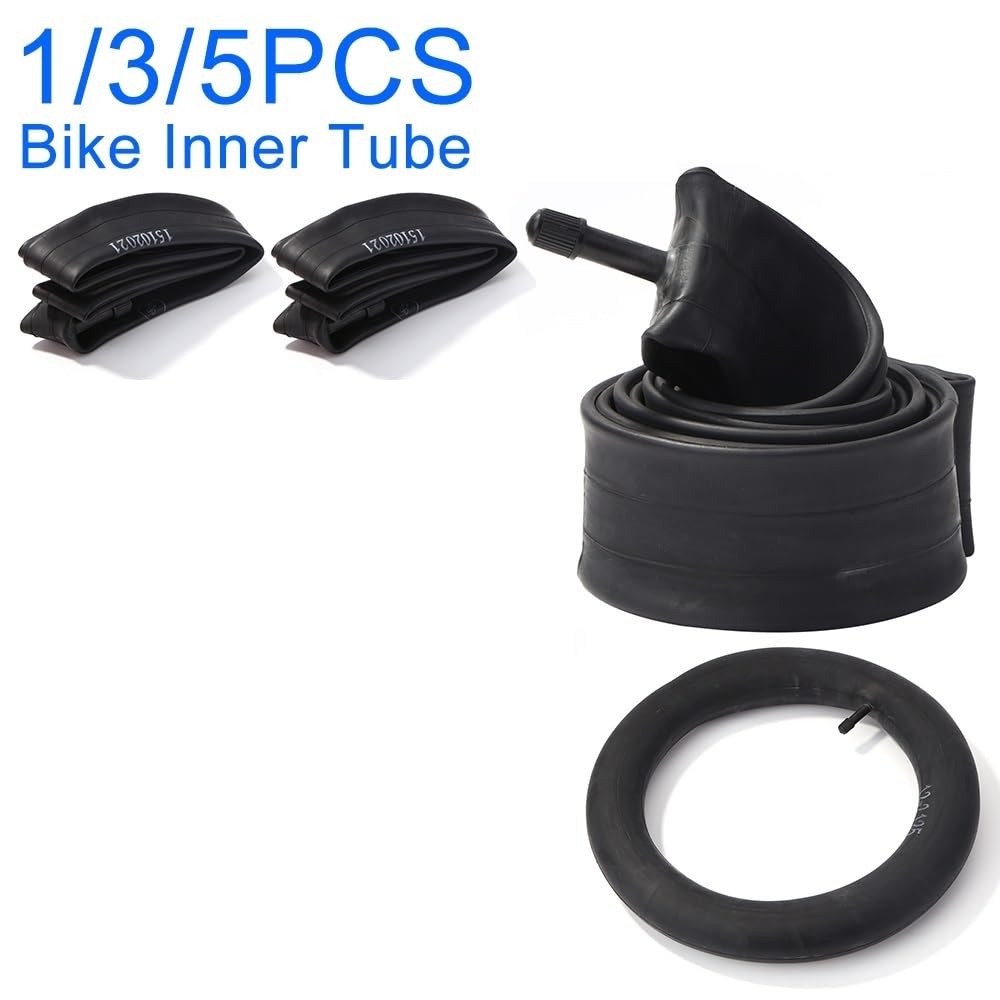 Cámaras de Aire para Bicicletas Neumático de Tubo Interior Bicicleta, Piezas Repuesto Duradero 12/16/20/26 Pulgadas