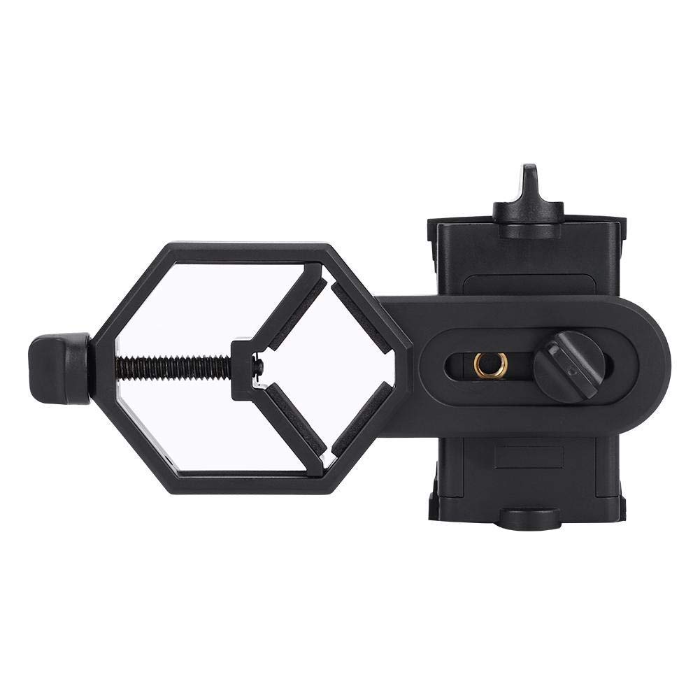 Diyeeni Uniwersalny adapter do telefonu komórkowego, 5,2-10 cm, adapter do smartfona, monokularowy/teleskop/mikroskop/długiego widzenia, lornetki
