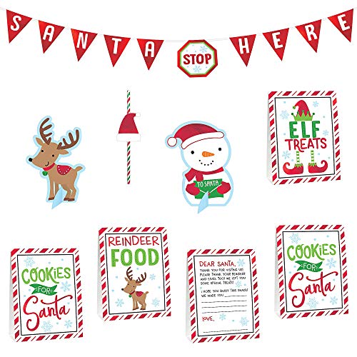 Kit Père Noël Stop Here Amscan 410092 pour émerveiller vos enfants à Noël