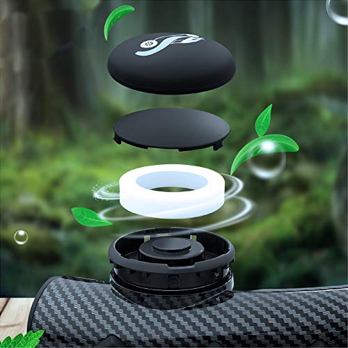 Ajcoflt Amplificadores da tampa do volante do carro Engrenagem auxiliar da direção de esfera Suprime