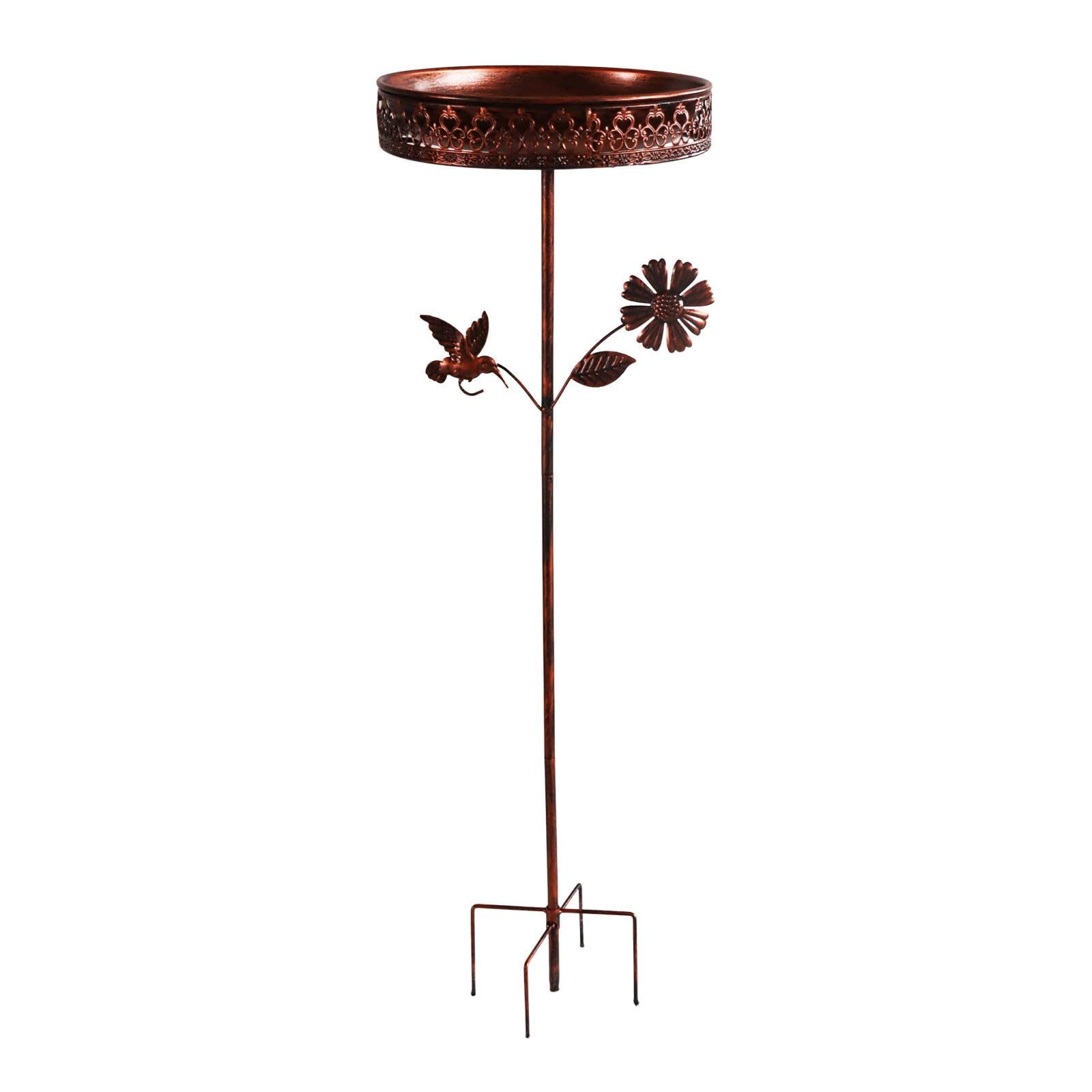 Bain d'oiseaux robuste pour attirer et nourrir les oiseaux du jardin facilement