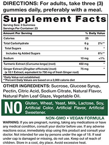 Natures Truth Turmeric Curcumin Gummies - Image 5