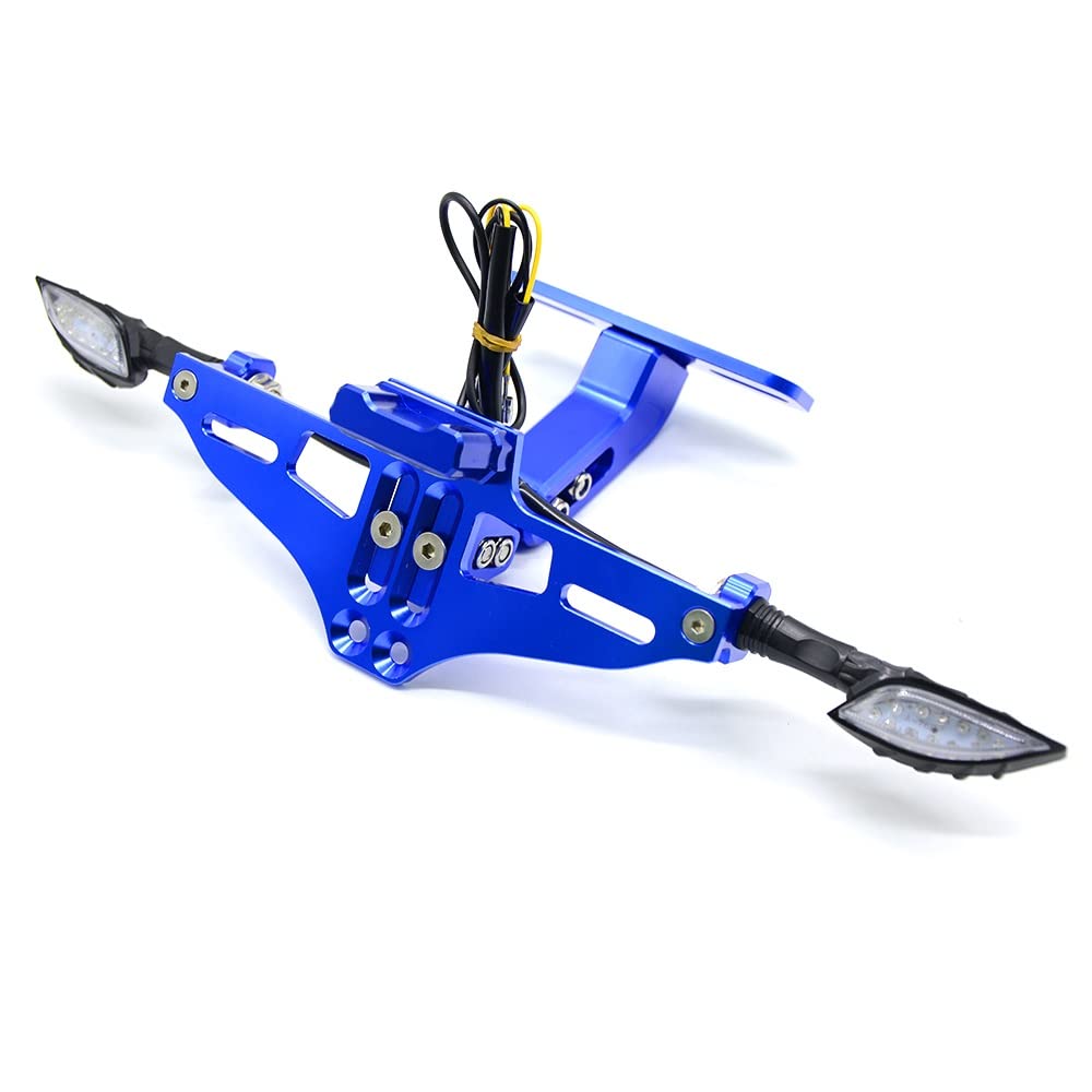 Support Plaque Immatriculation Arrière Yamaha YZF-R6 2000-2004 - Accessoire Moto Robuste