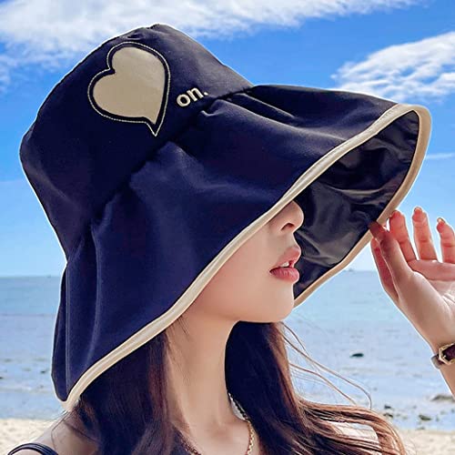 Chapeau de pêcheur d'été style bob basin avec une large visière protectrice